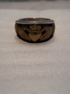 Ted Ott - Sterling Claddagh Ring   730